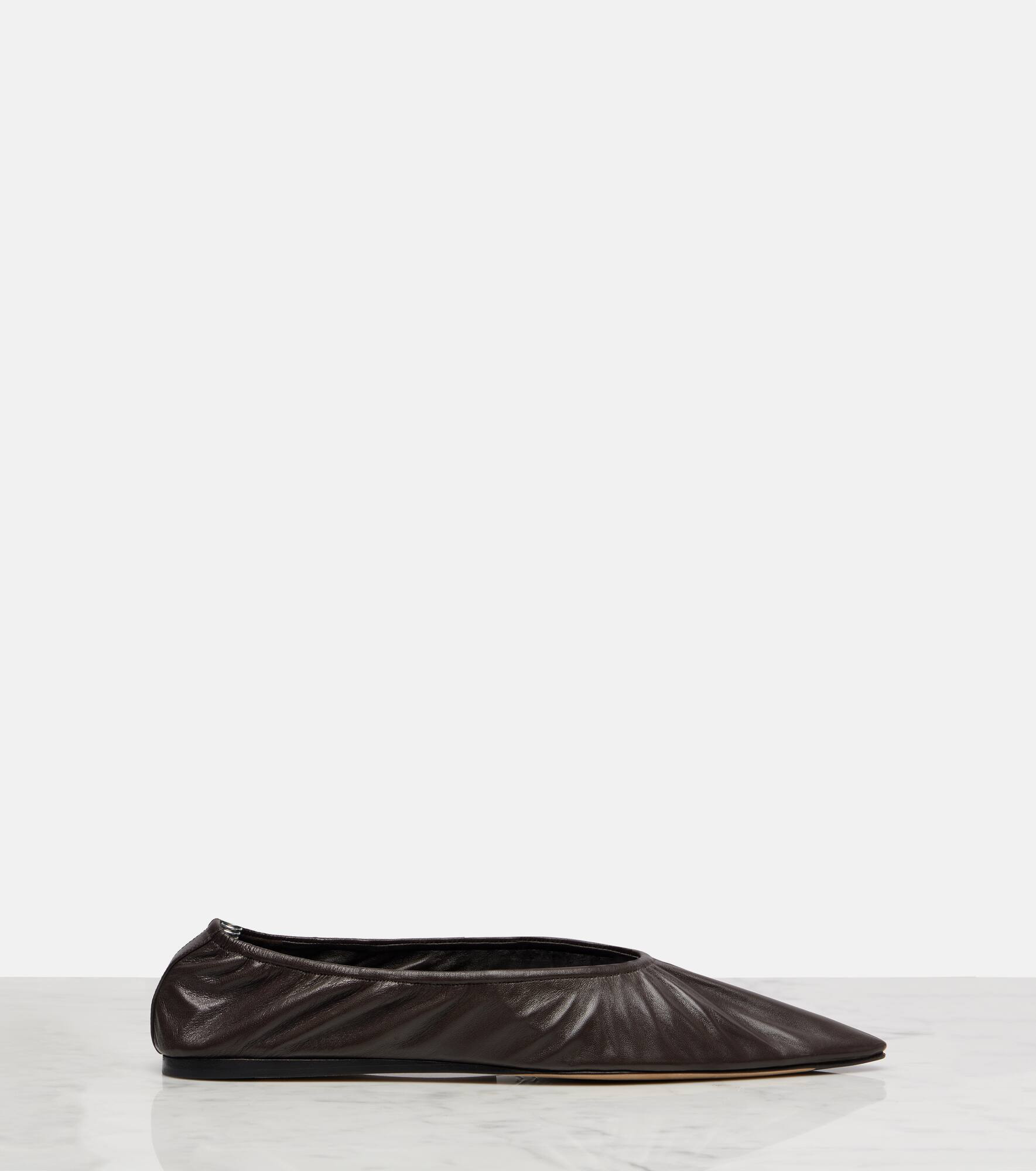 Liisa leather ballet flats - 4
