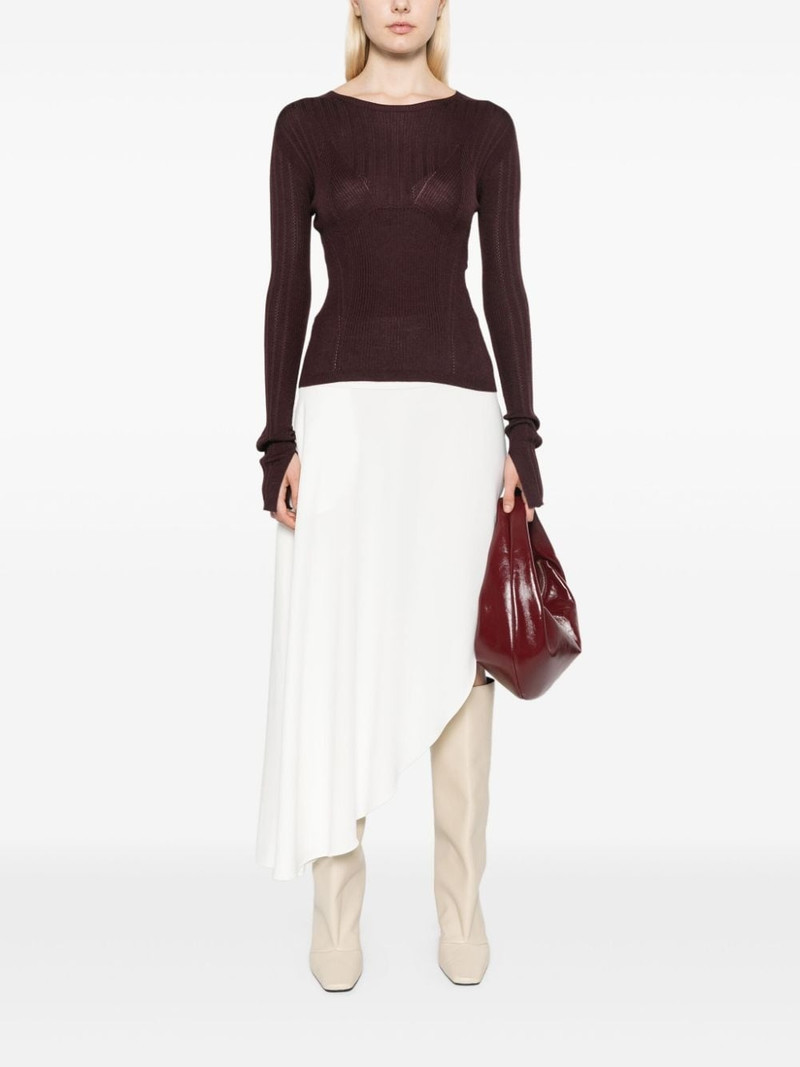 Lanvin ribbed-knit sweater outlook