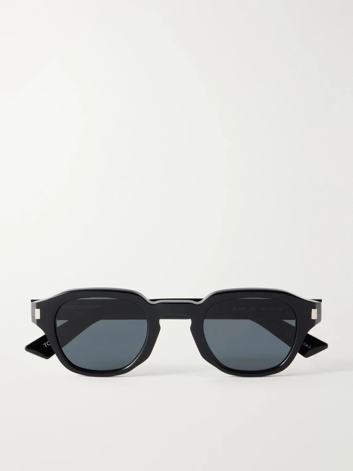 SL 946 Round-Frame Recycled-Acetate Sunglasses - 1