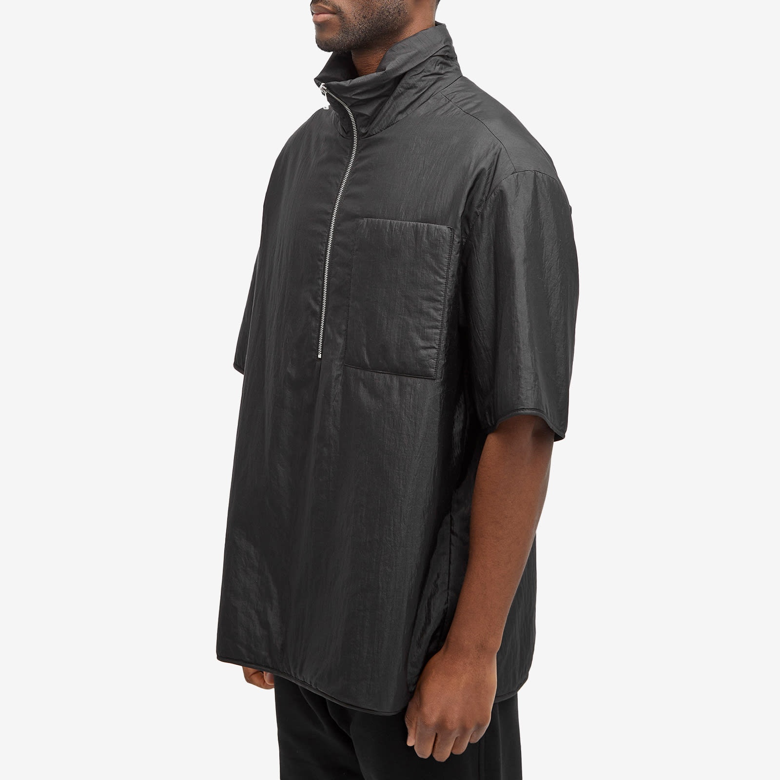 Jil Sander Plus Padded Half Zip Shirt - 2