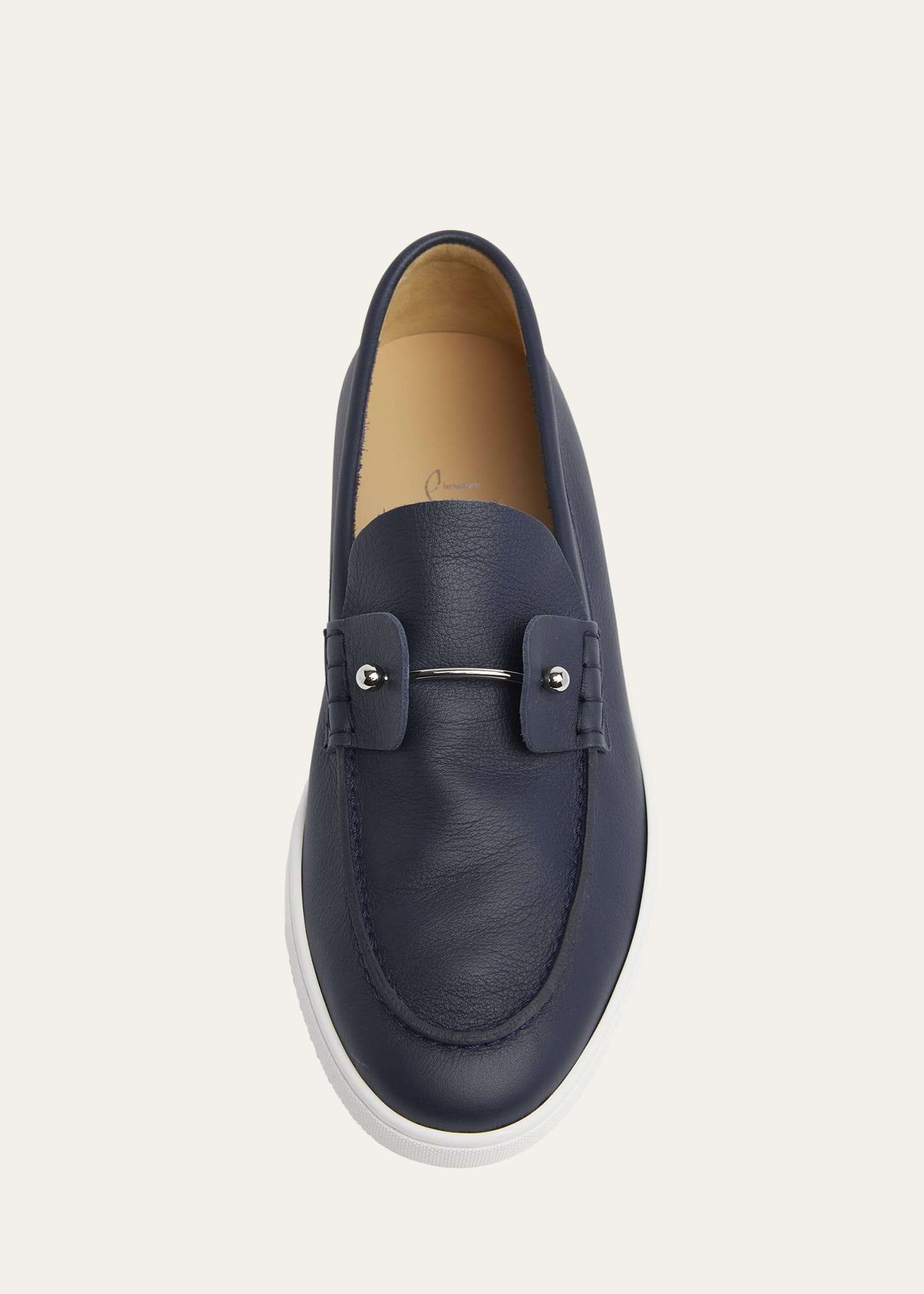 Men's Chambeliboat Leather Loafers - 3
