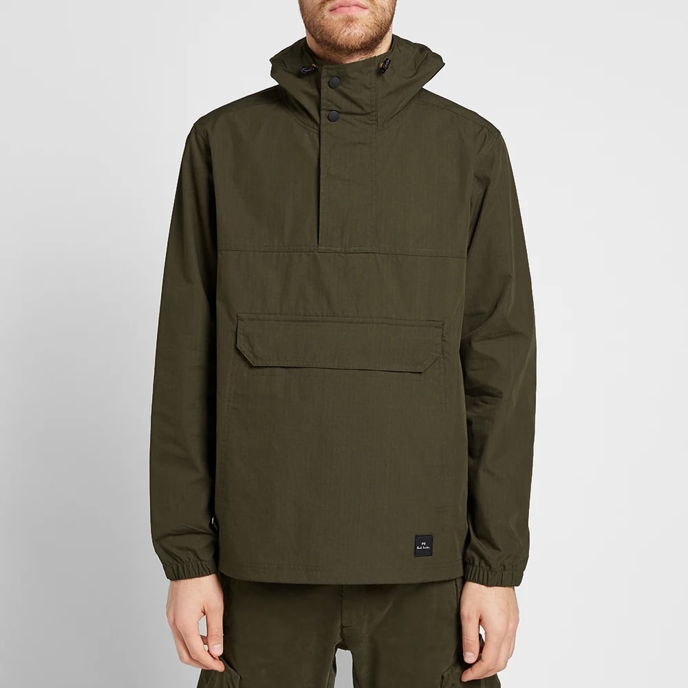 Paul Smith Ripstop Popover Hooded Cagoule - 5