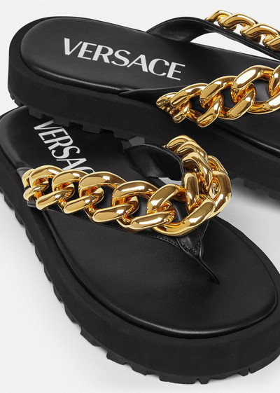 VERSACE Chain Sandals outlook