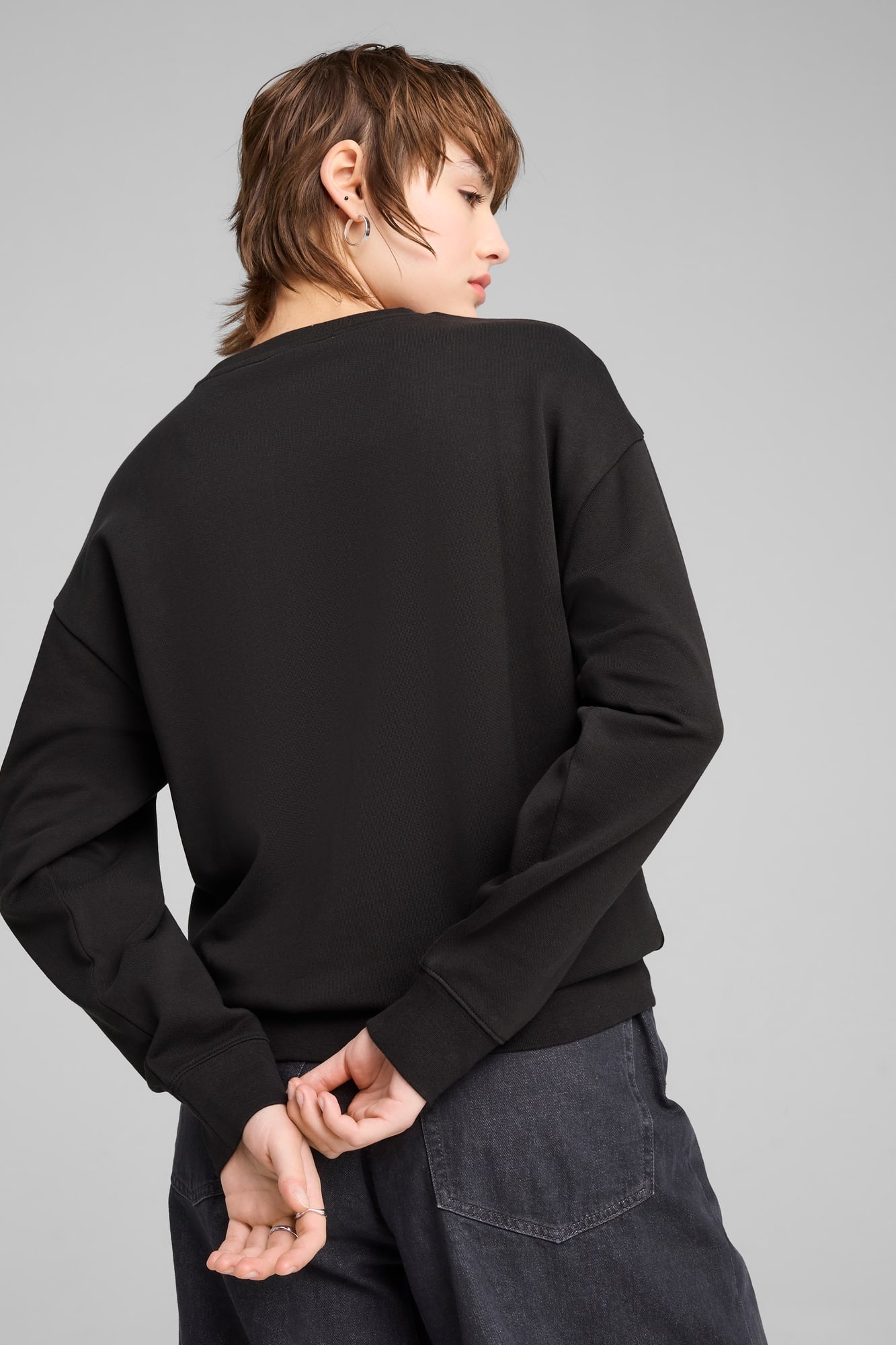Essentials Elevated Women's Comfort Crew Sweatshirt - 4