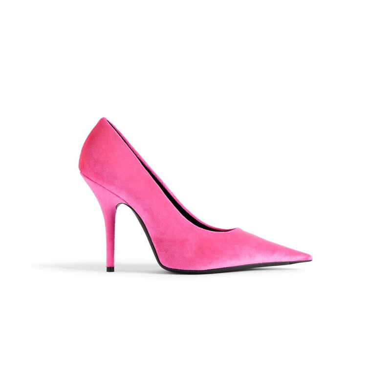 Women's Knife 110mm Pump  in Bright Pink 1