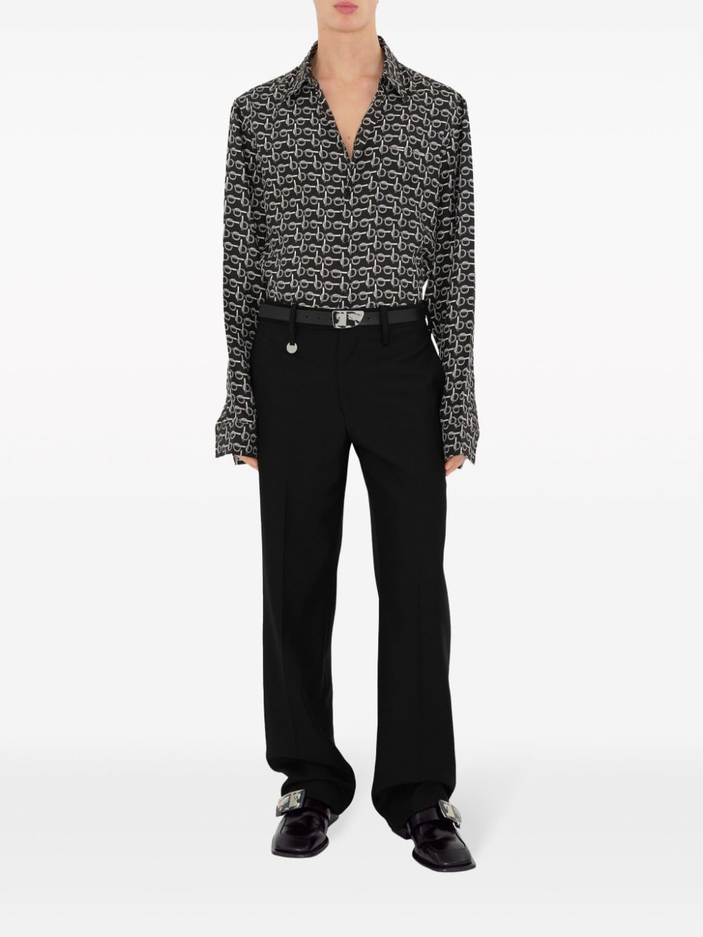 B-line silk shirt - 2