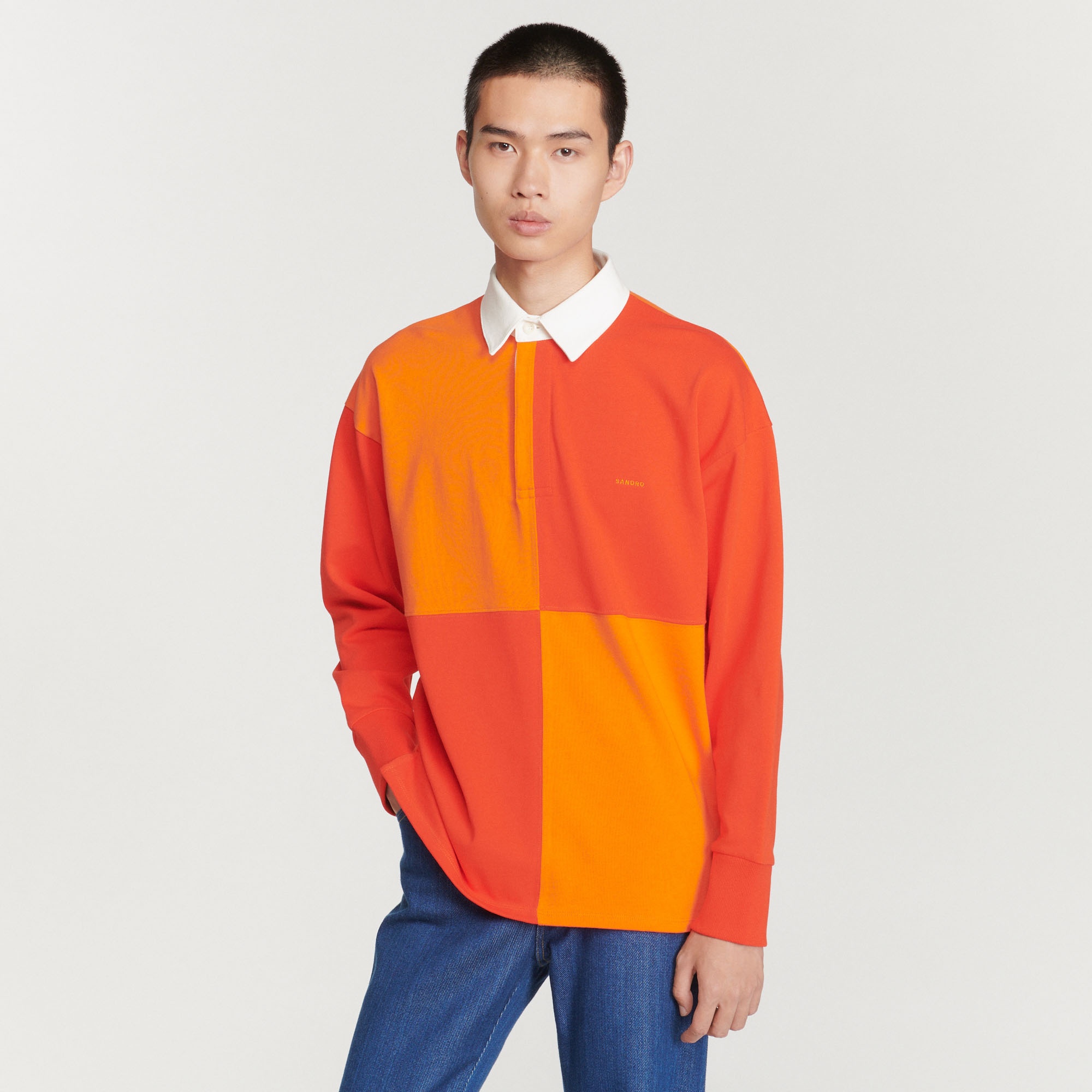 Organic cotton rugby polo shirt - 2
