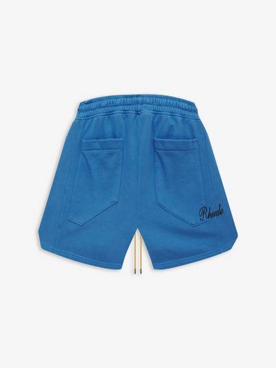 Rhude SKYLINE TERRY SHORTS outlook