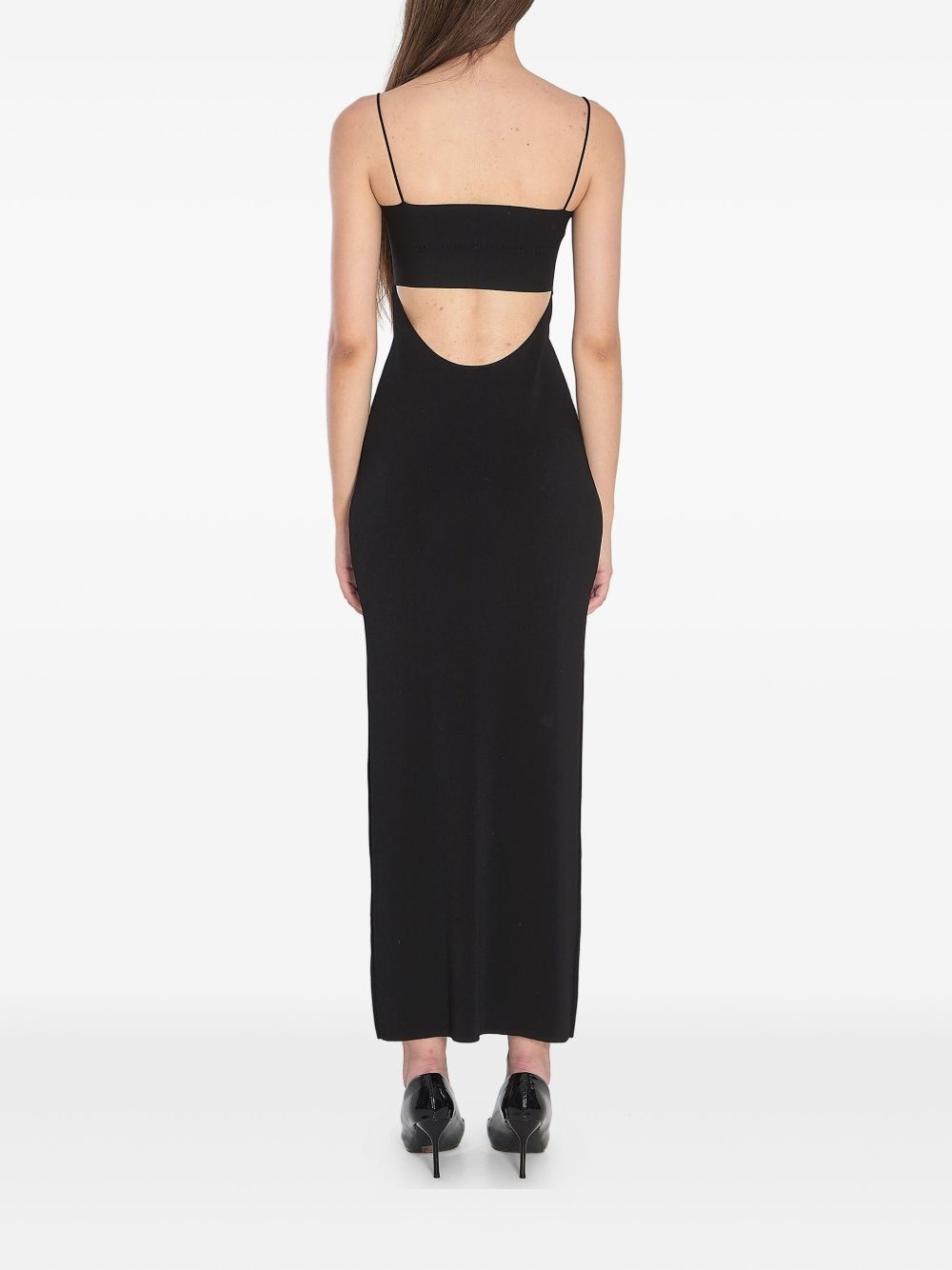 cut out-detail maxi dress - 4
