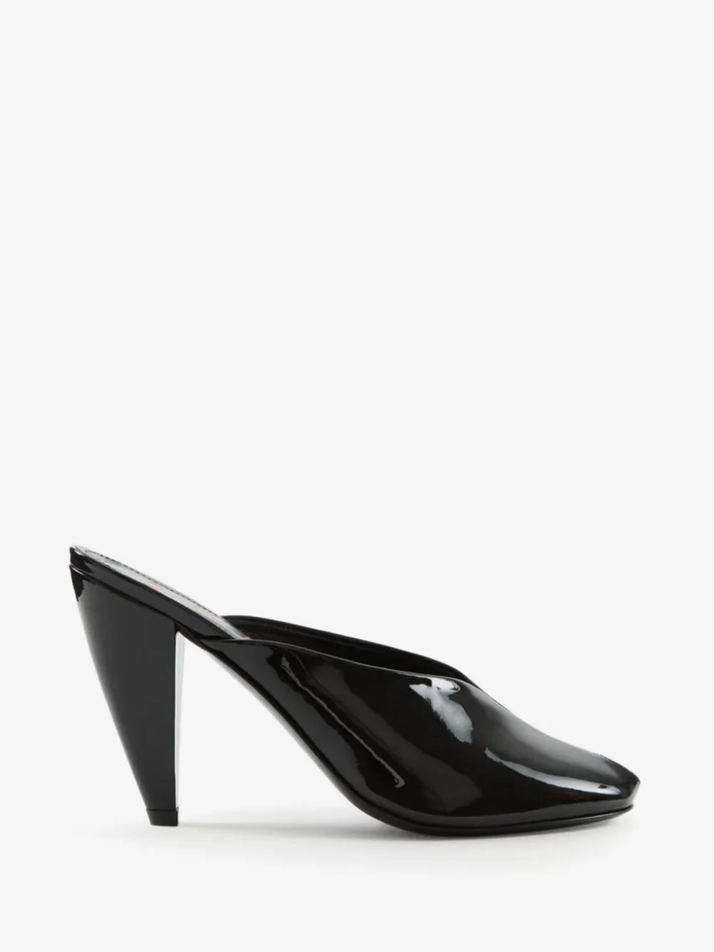patent-leather sandals - 1