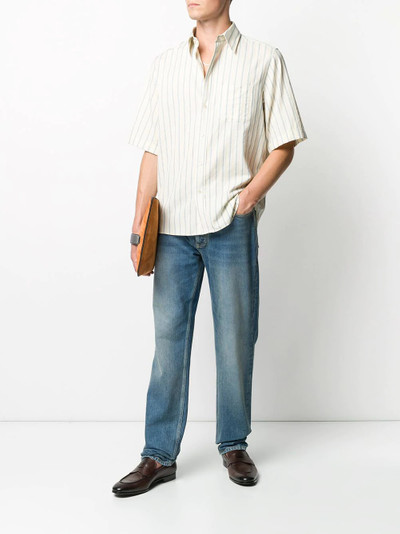 GUCCI striped short-sleeve shirt outlook