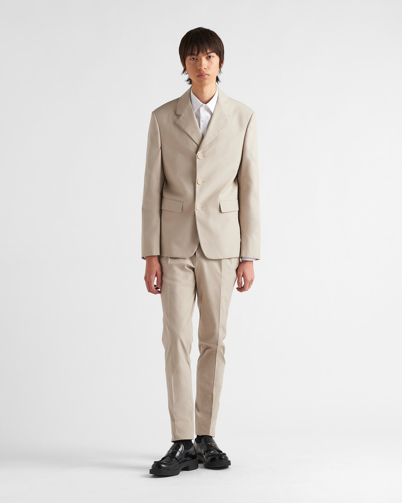 Prada Single-breasted mohair wool jacket outlook