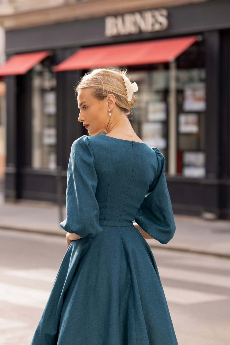 Bardetta Linen Dress 10