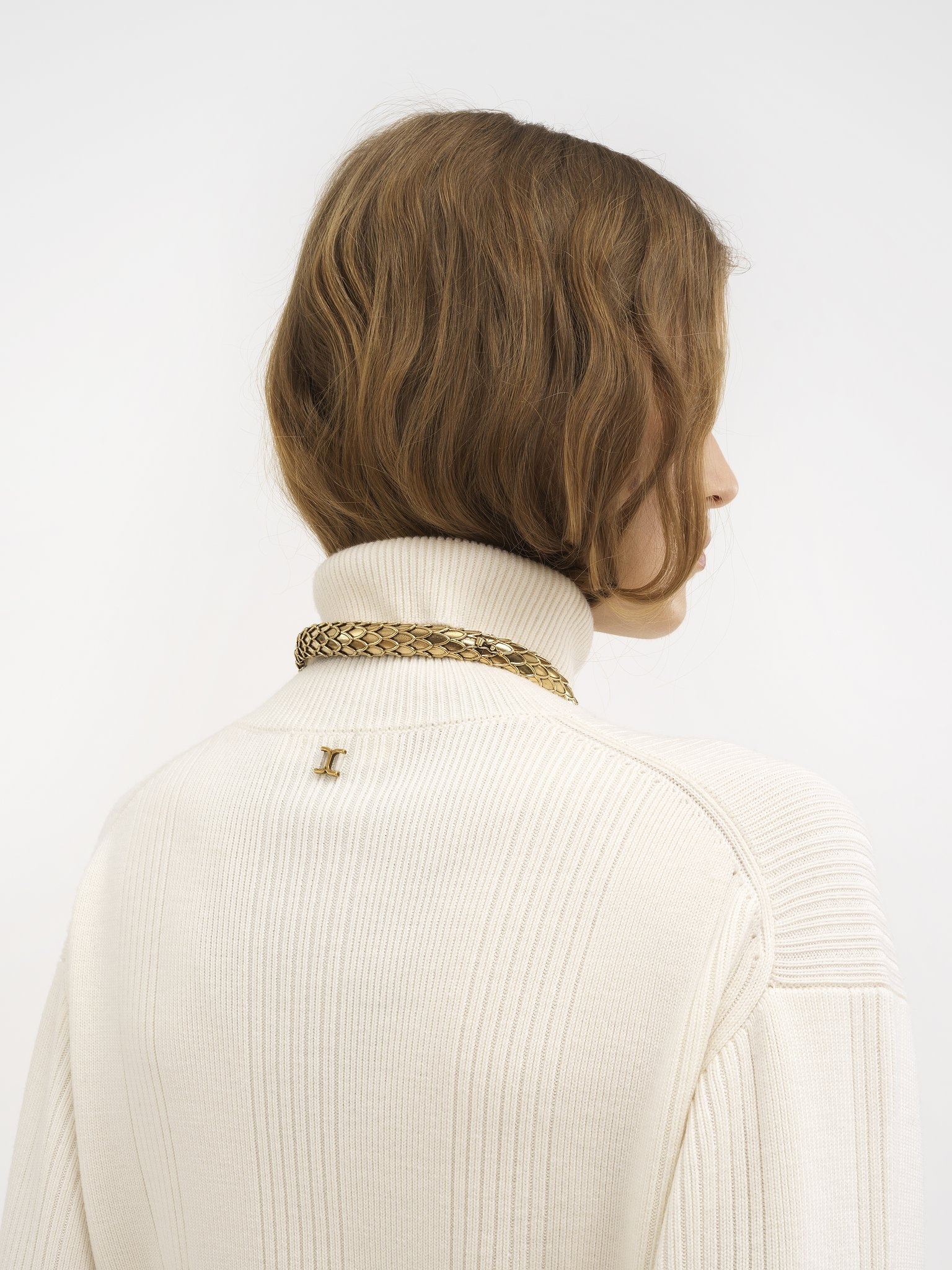 TURTLENECK SWEATER IN WOOL KNIT - 7