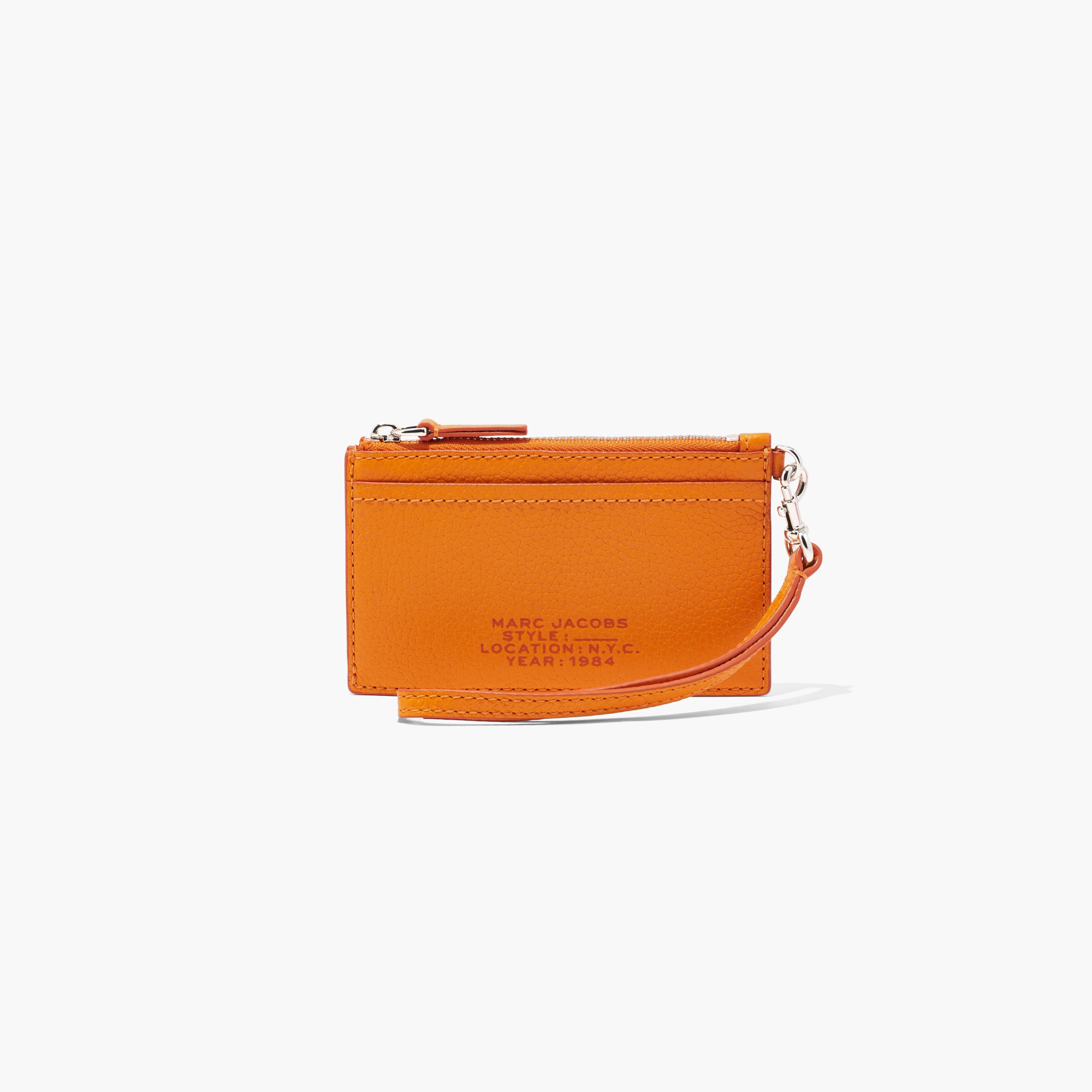 THE LEATHER TOP ZIP WRISTLET - 1
