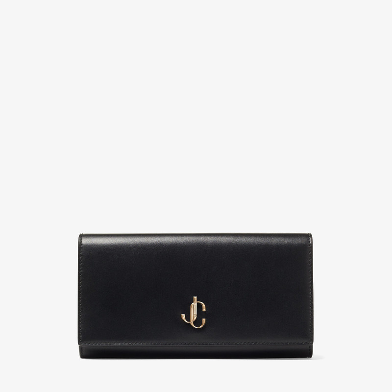Martina
Black Smooth Calf Leather Wallet with JC Emblem 1