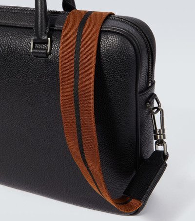 ZEGNA Edgy leather briefcase outlook