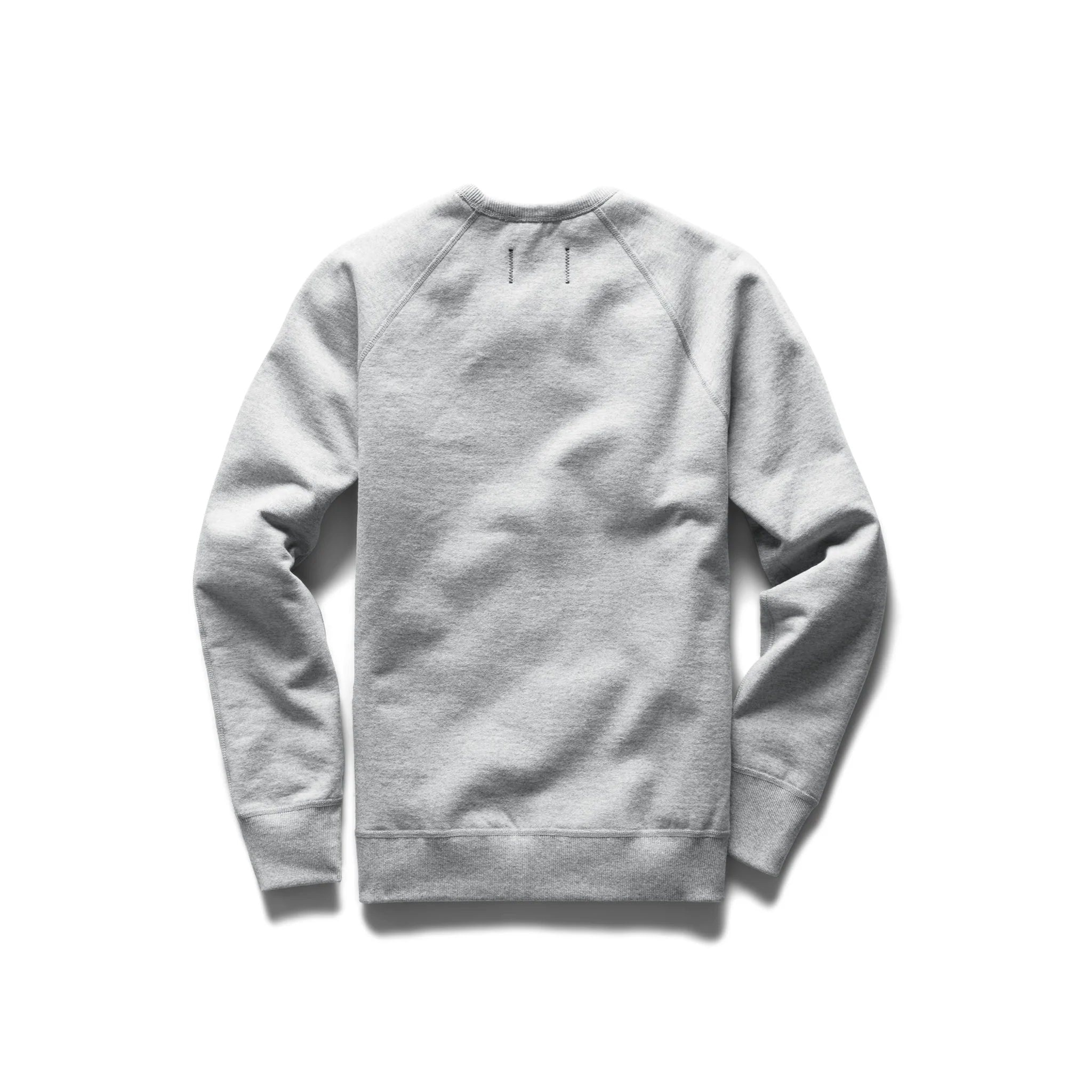 Lightweight Terry Crewneck Heather Grey - 2