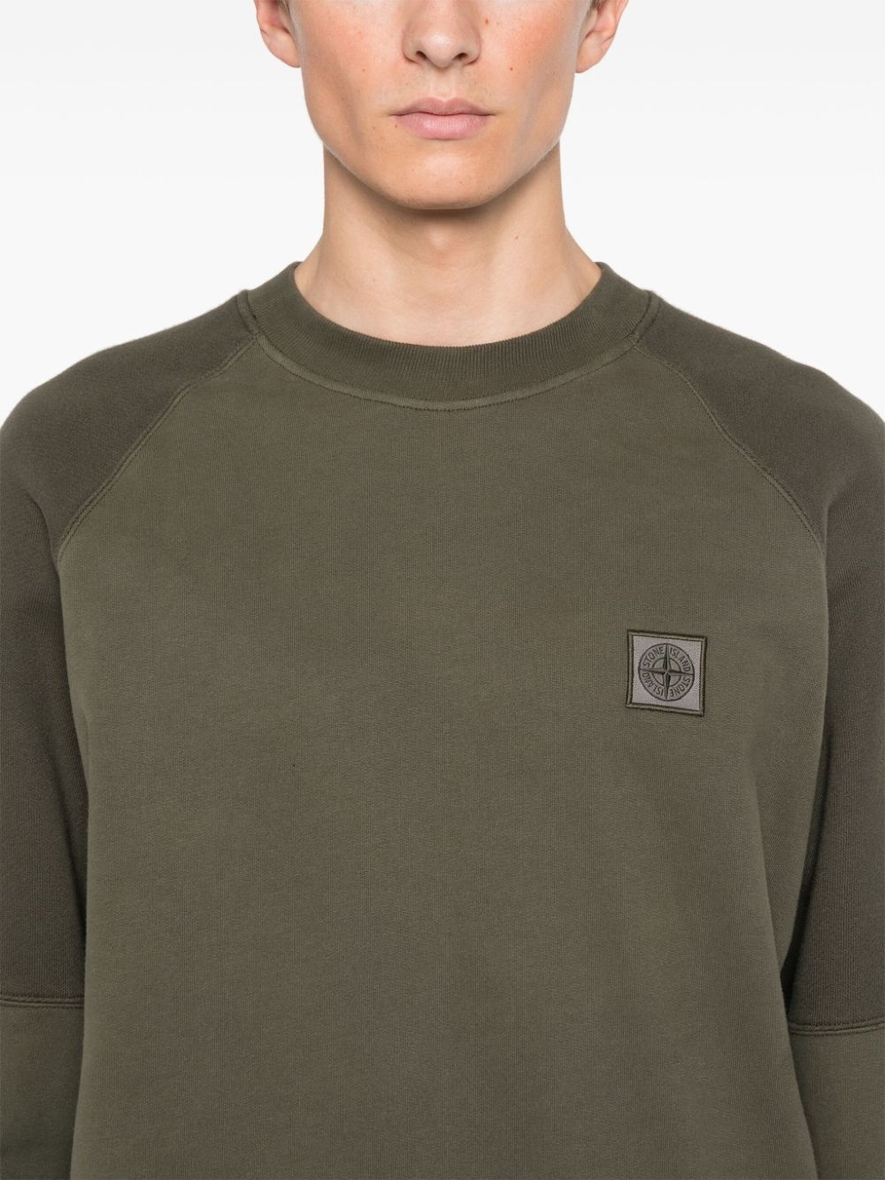 Compass-badge sweatshirt - 5