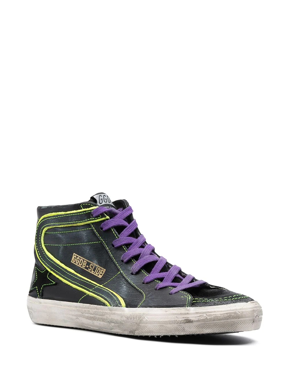 Slide hi-top sneakers - 2