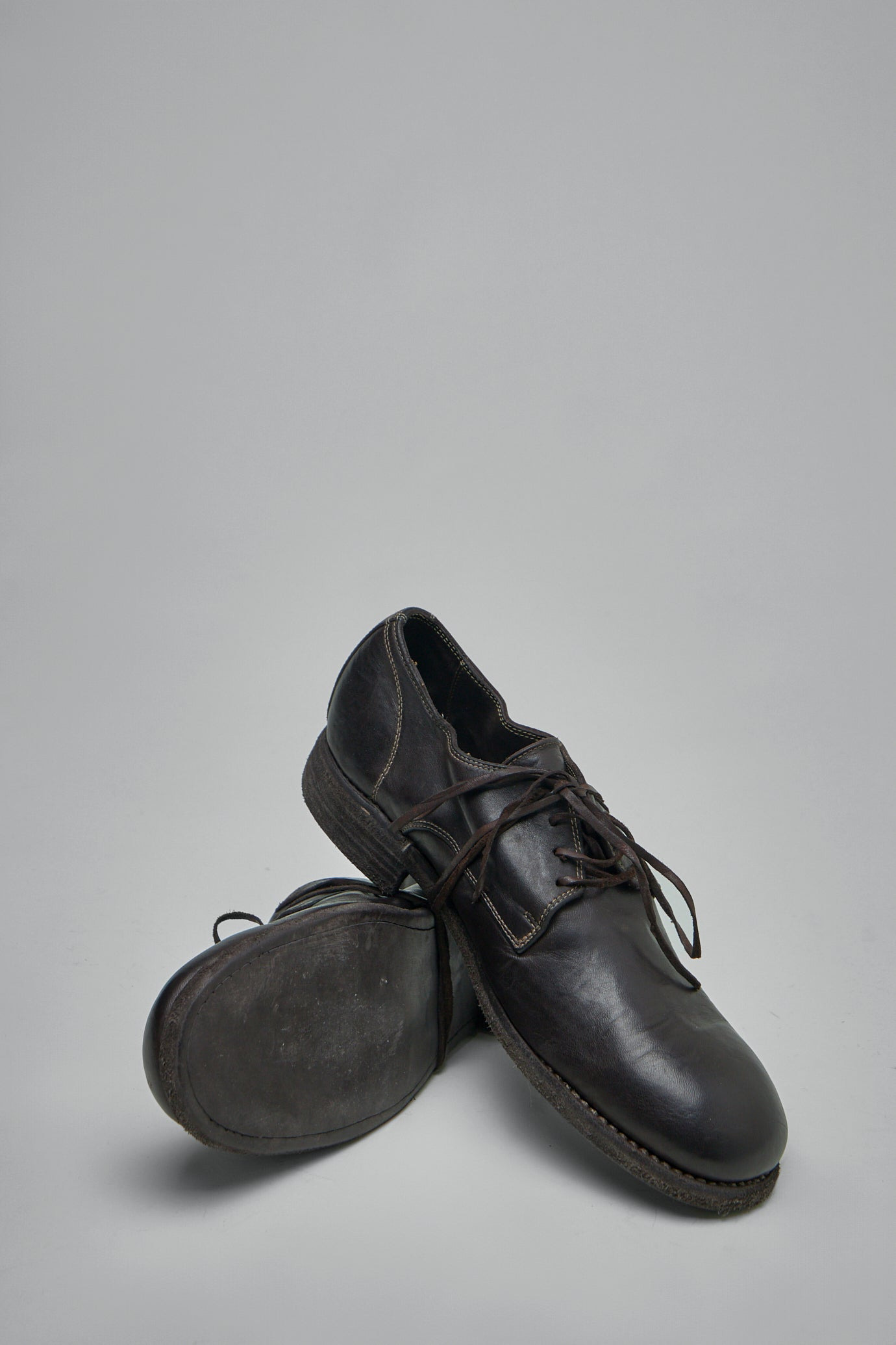 美品！GUIDI CLASSIC DERBY SHOES HORSE GRAIN Guidi Classic Derby Horse Full Grain | REVERSIBLE