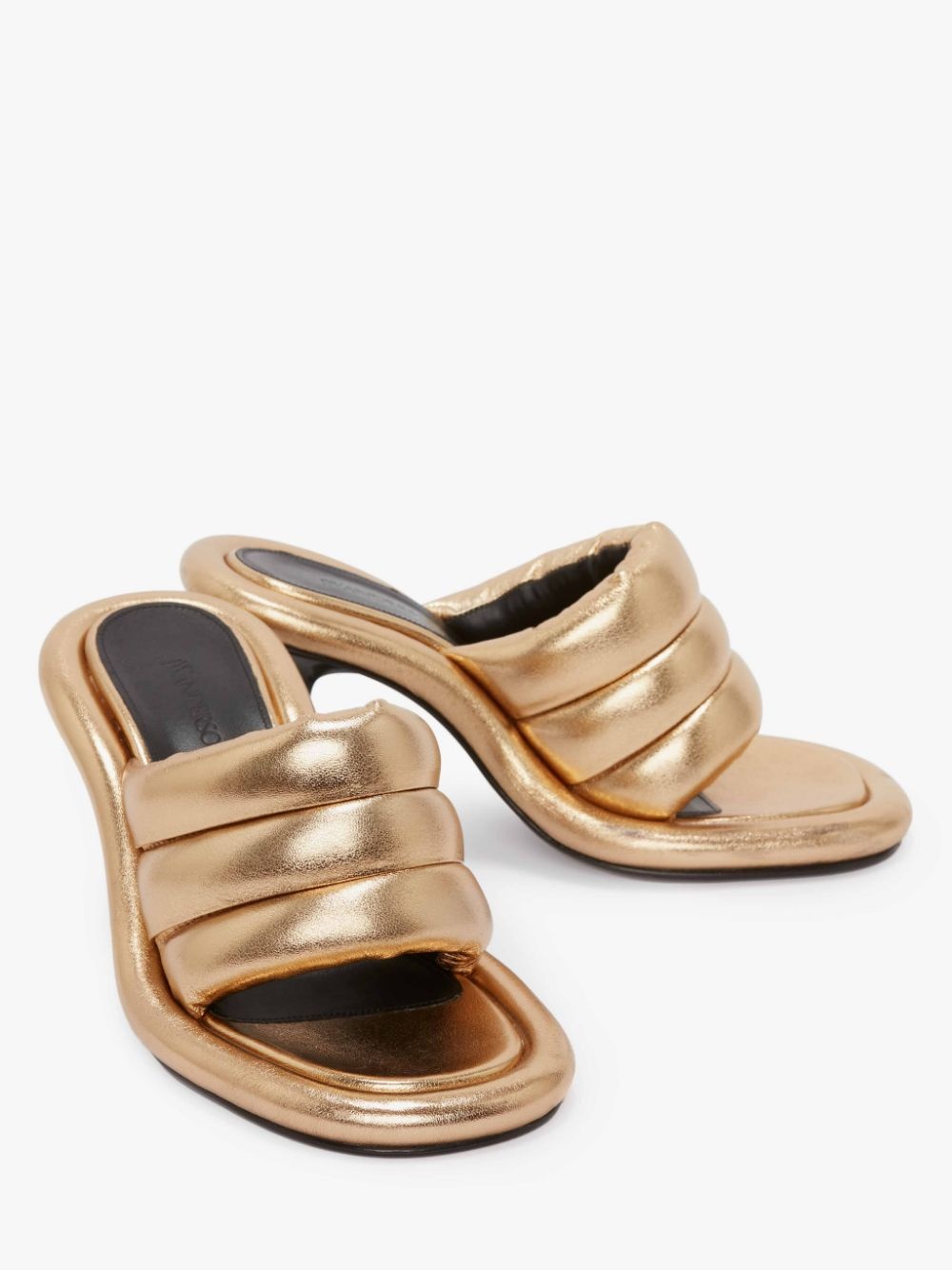 BUMPER-TUBE LEATHER MULES - 2