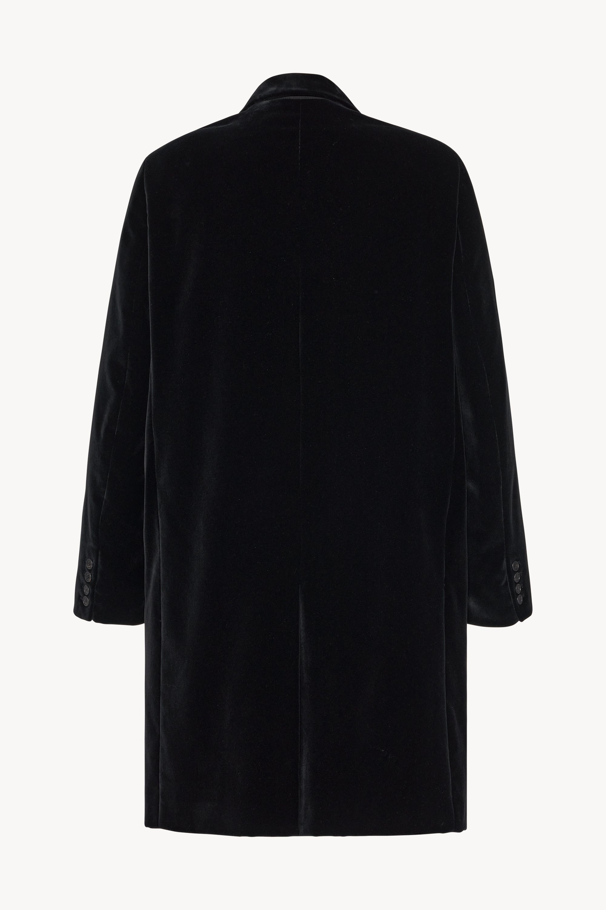 Hugh Coat in Cotton and Silk - 2