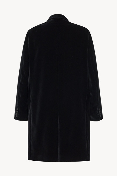 The Row Hugh Coat in Cotton and Silk outlook
