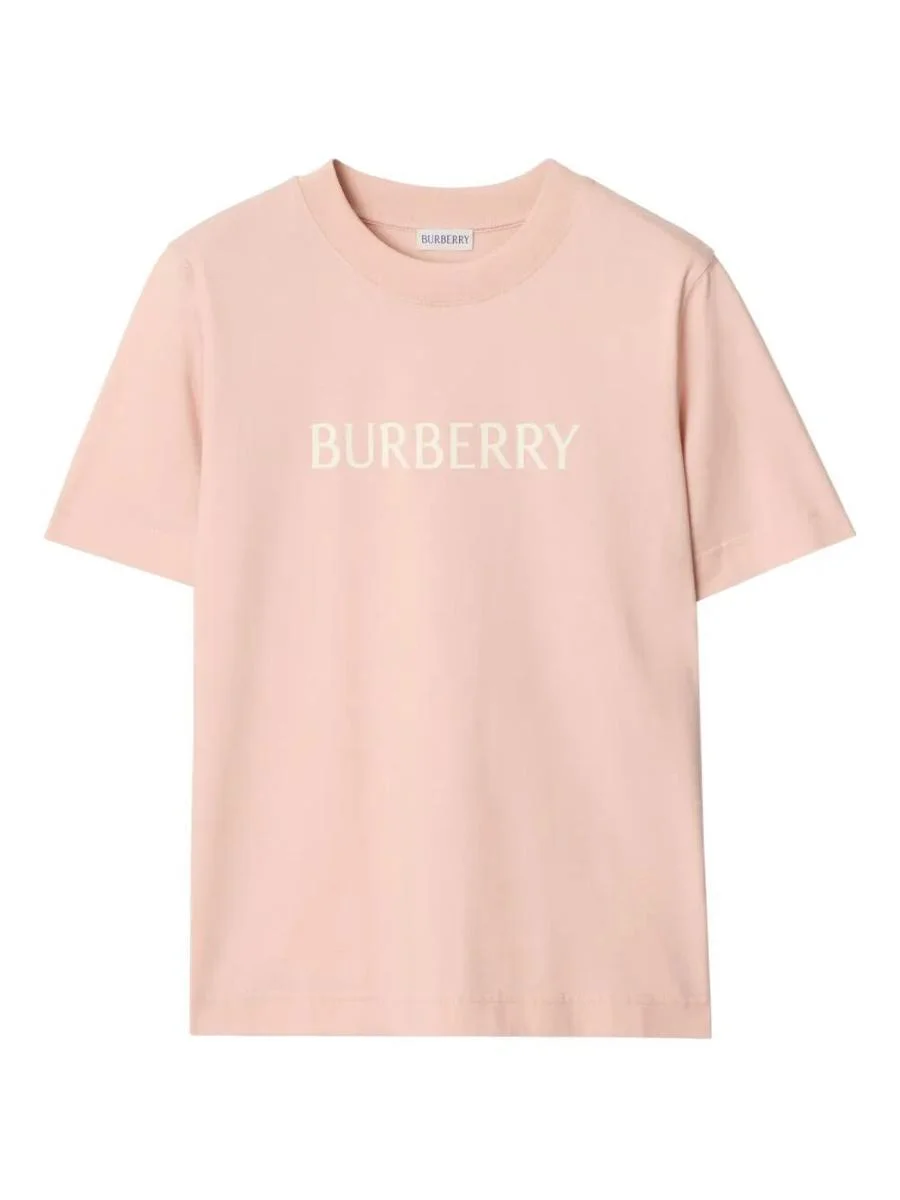 Burberry Regular Fit Logo Cotton T-Shirt Clothing - 1