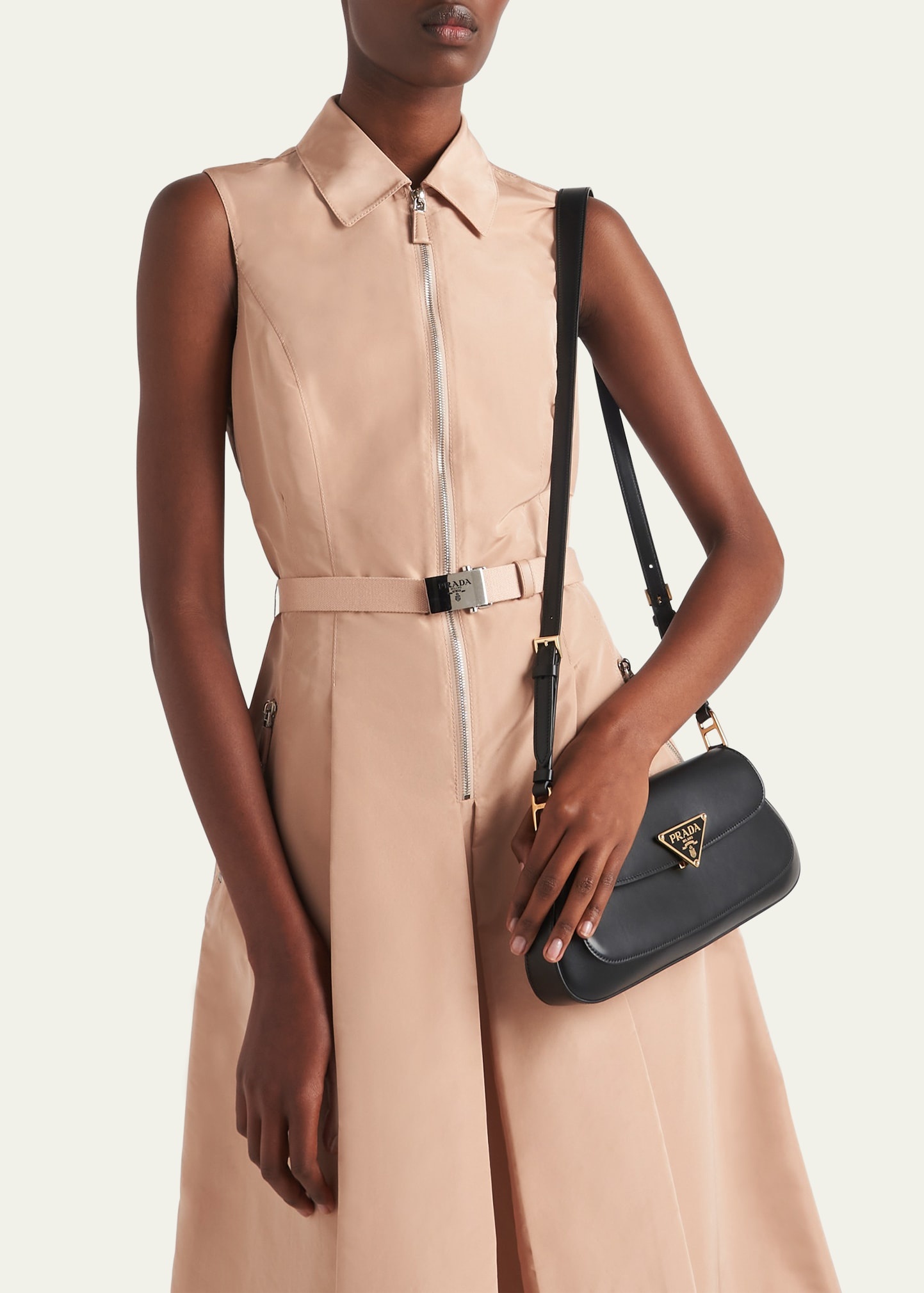 City Flap Leather Shoulder Bag - 5