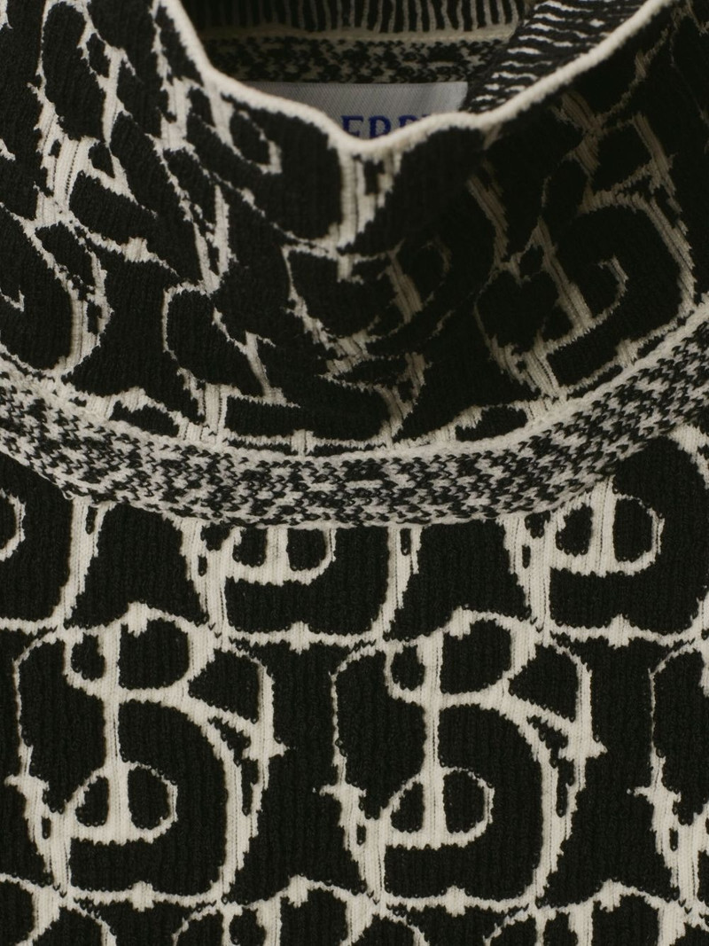 B Charm-intarsia sweater 5