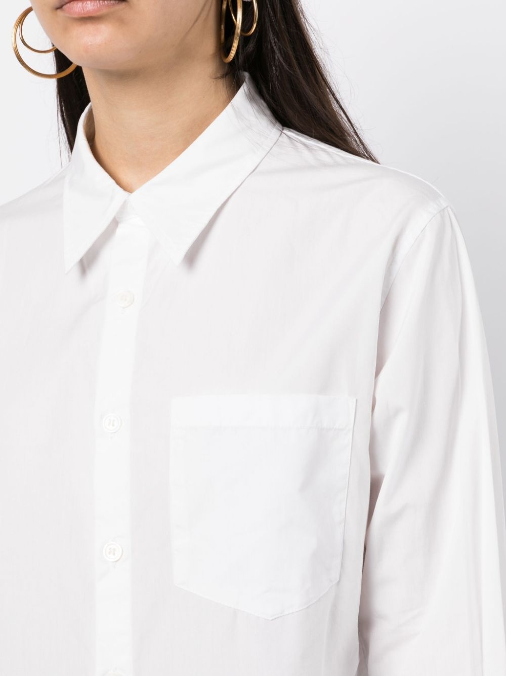 long-sleeve cotton shirt - 5