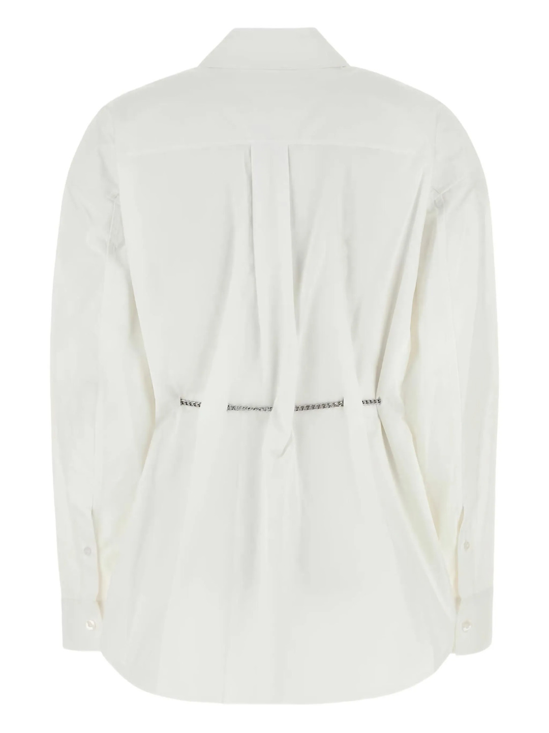 Button Up Shirt With Waist Chain - 2