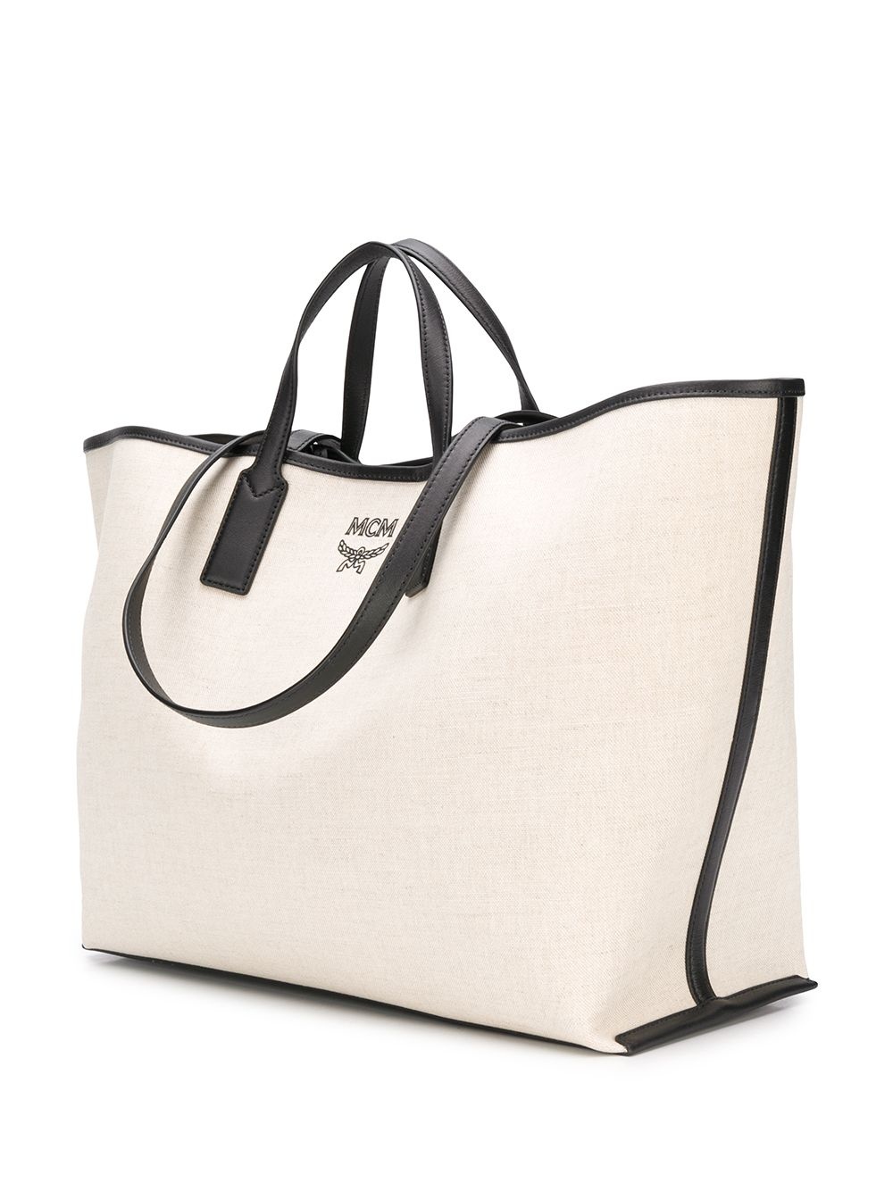 bold logo print tote - 3