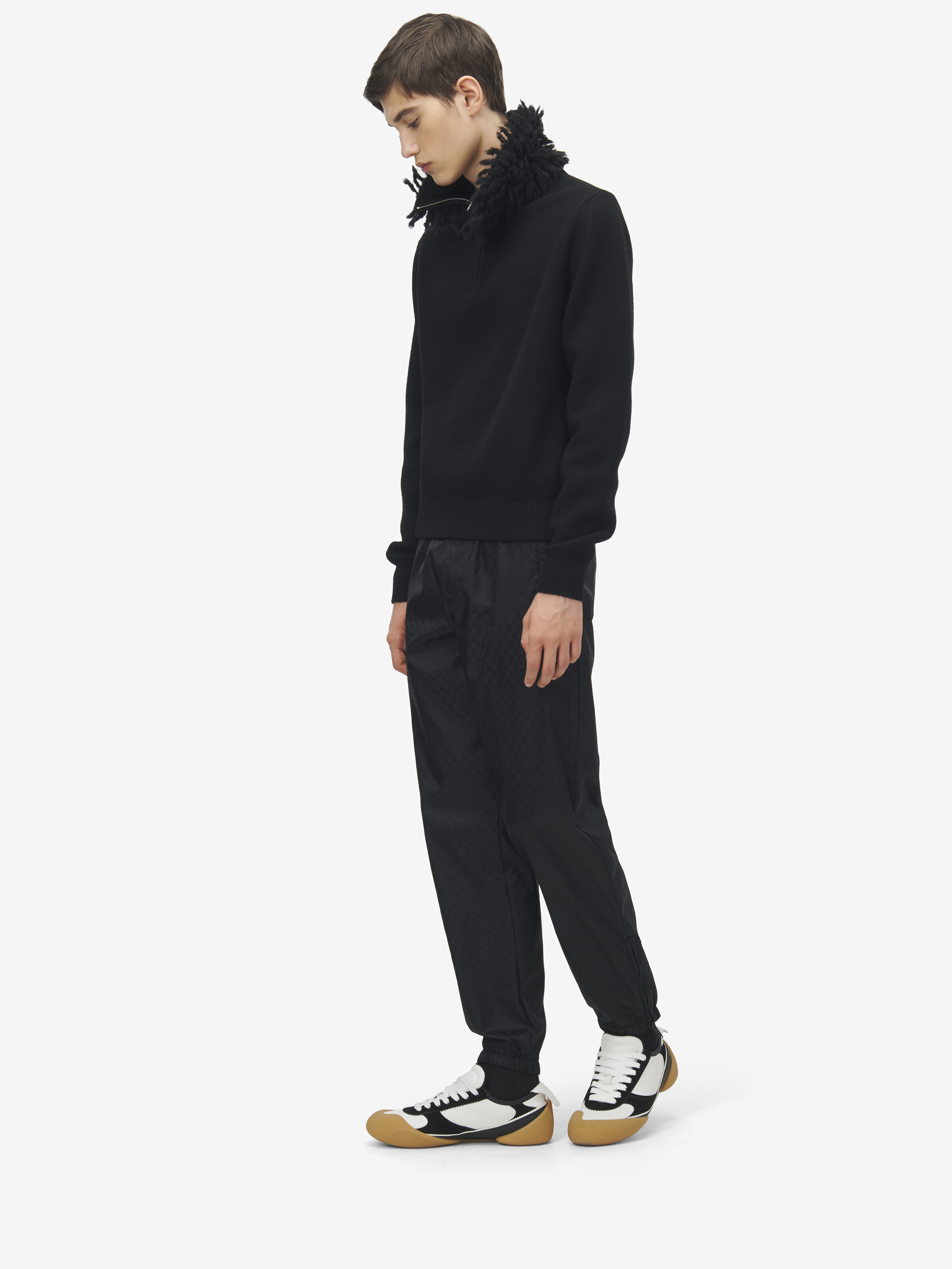 Skull Jacquard Joggers - 3