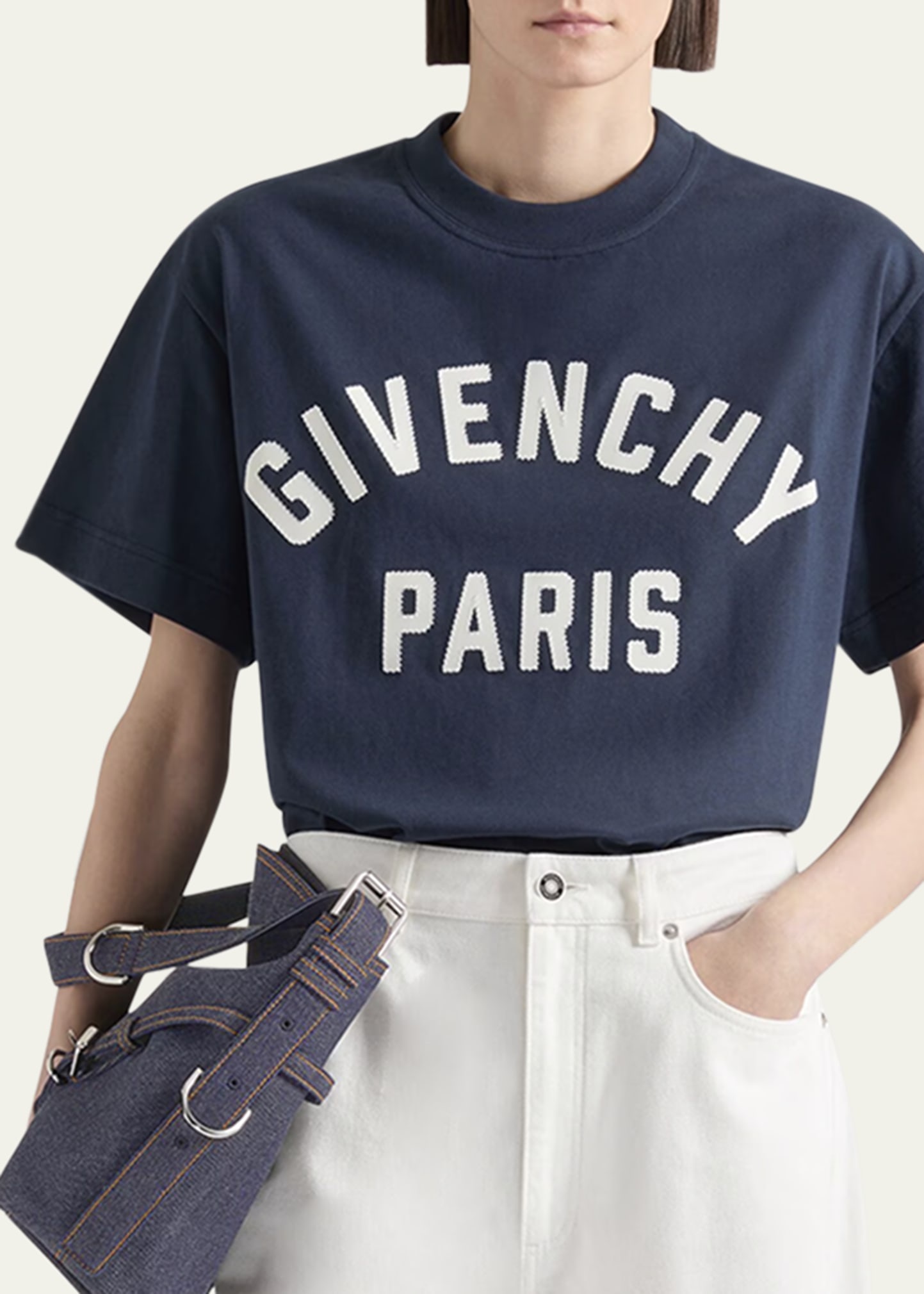 Logo Applique Boxy T-Shirt - 5