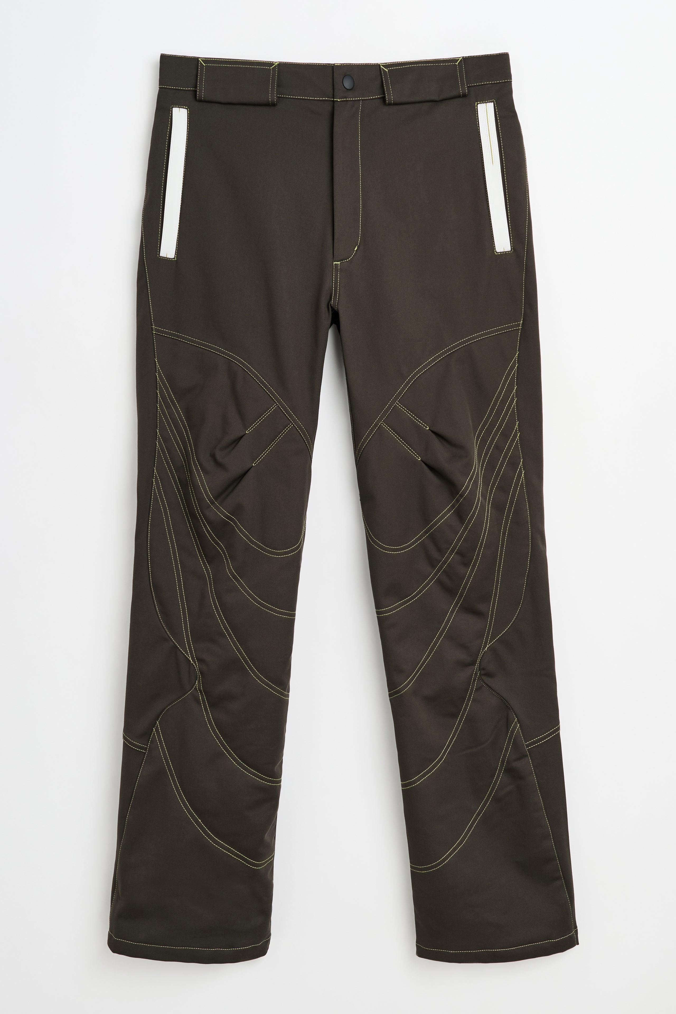 KIKO KOSTADINOV SOLIX ZIP TROUSER JAVA BROWN - 1