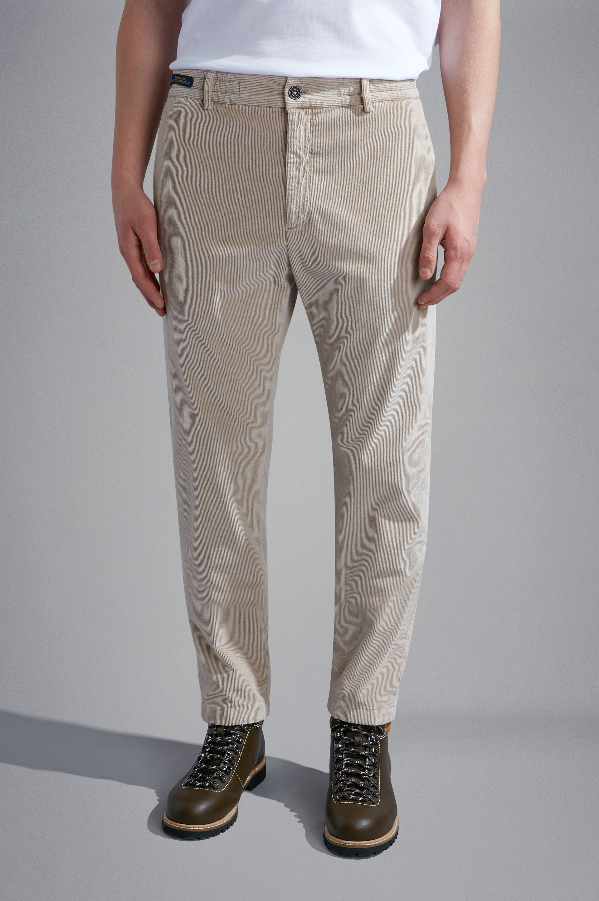 VELVET CHINO TROUSERS - 6