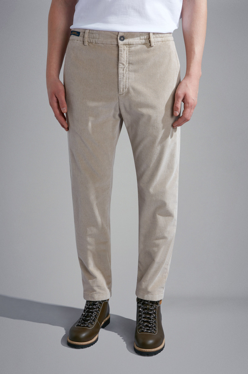VELVET CHINO TROUSERS 6