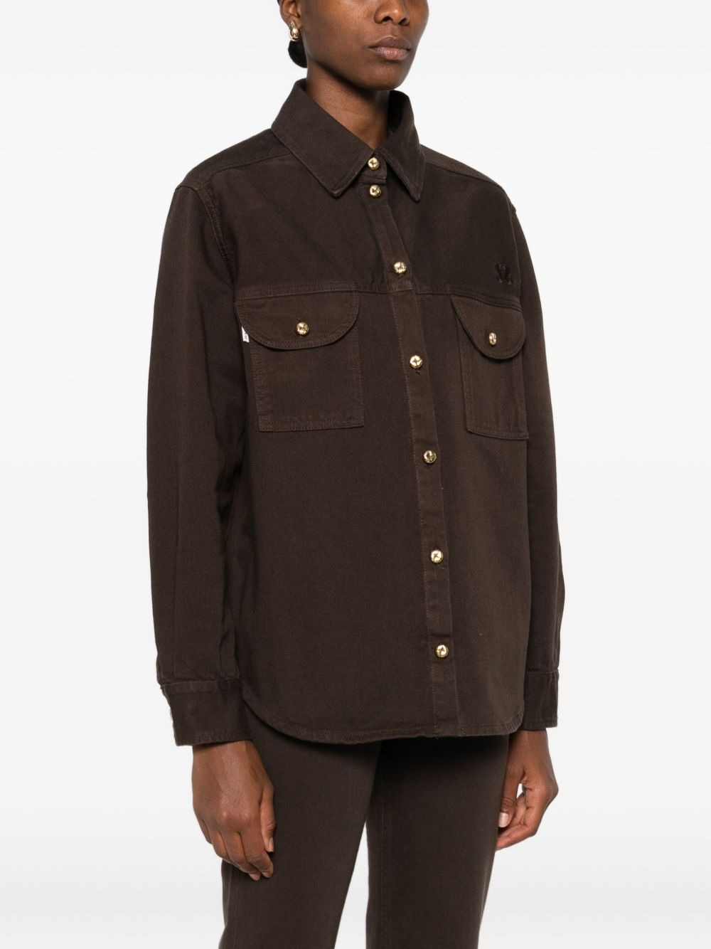 Berber double-pocket button-down shirt - 3