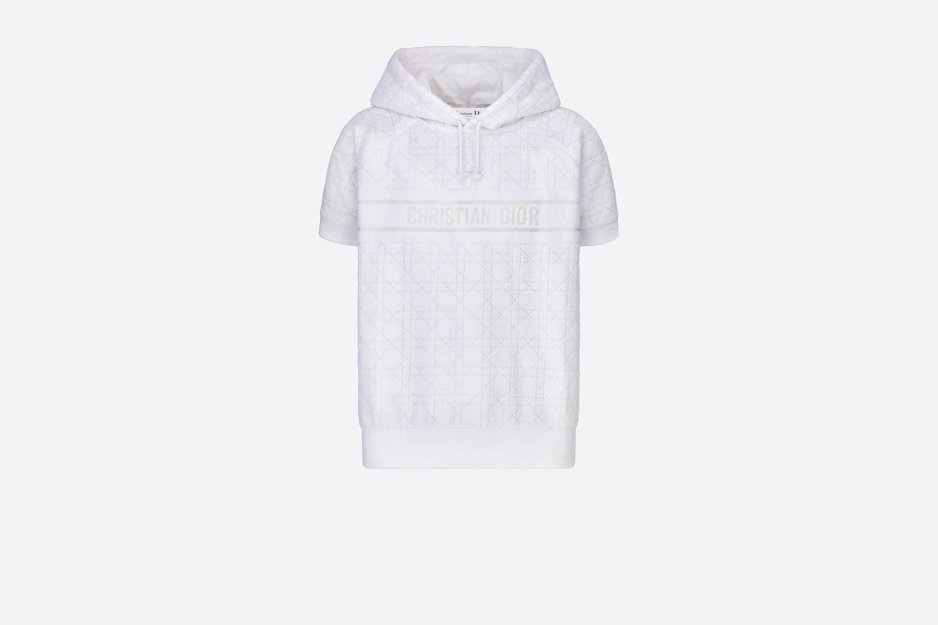 Dior Chez Moi Short-Sleeved Hooded Sweatshirt - 1