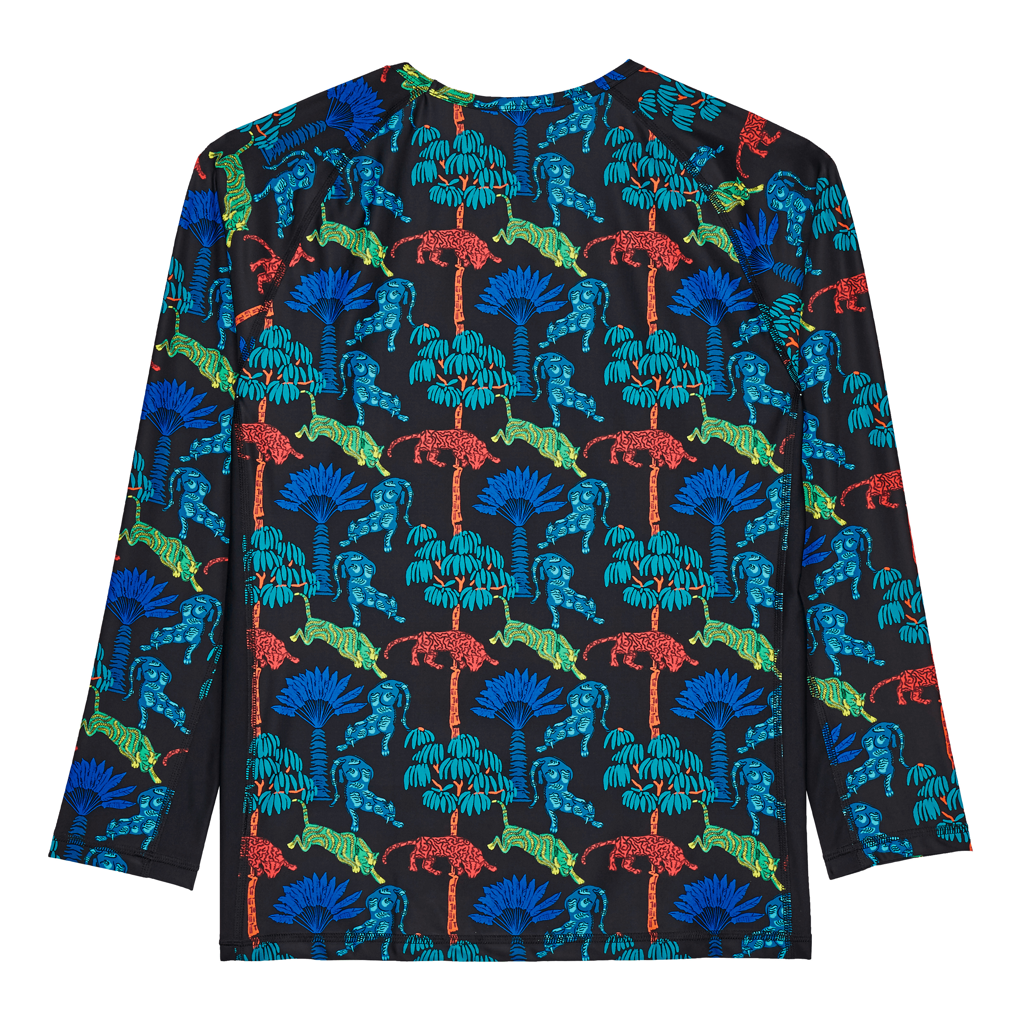 Long Sleeves Men Rashguard Tiger Leap - 2