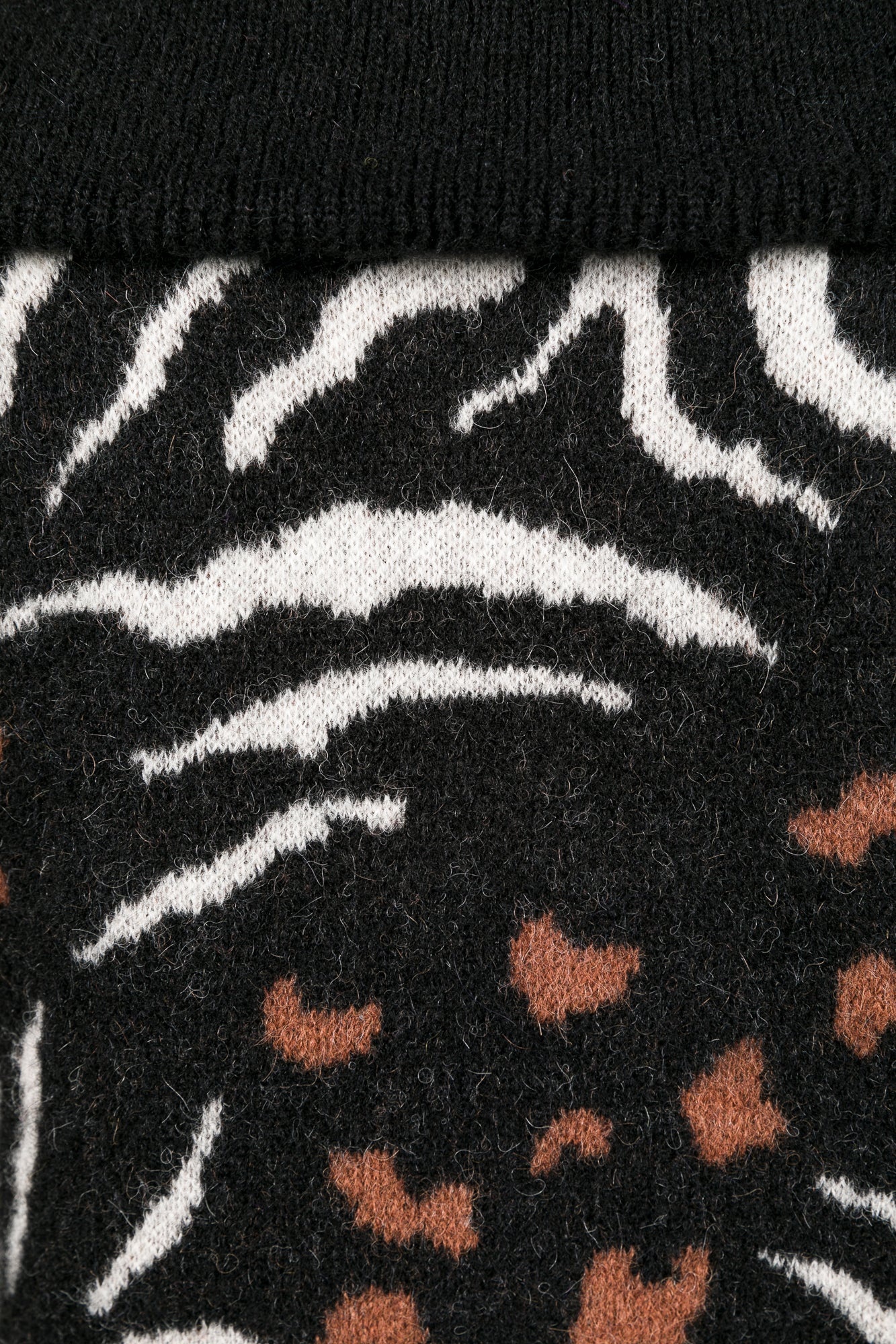 WOOL JACQUARD BOMBER - 5