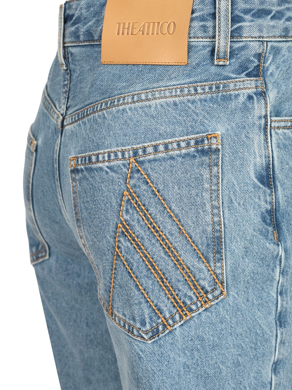 Denim Long Trousers Jeans Light Blue - 5