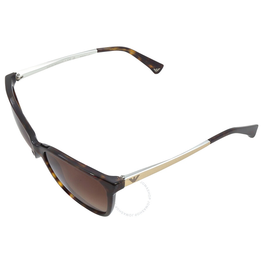 EMPORIO ARMANI Emporio Armani Brown Gradient Cat Eye Ladies