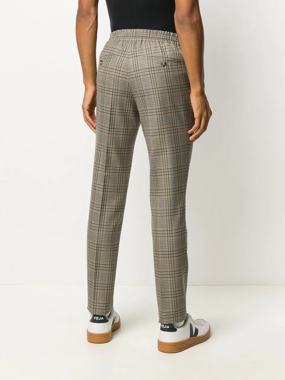 Alpha checked trousers - 4