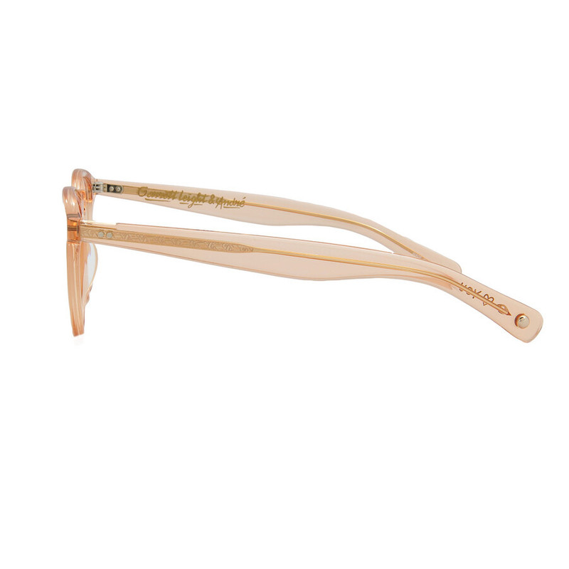 Garrett Leight GLCO X ANDRÉ SARAIVA Demo Oval Ladies Eyeglasses 1082 PCY 46 4