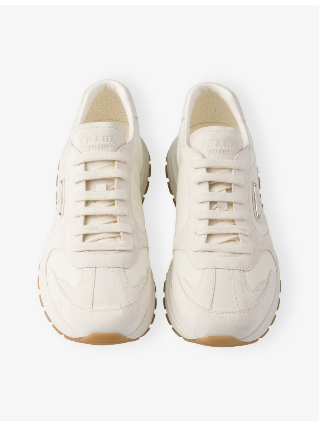 Prax Suede and Woven Trainers - 3