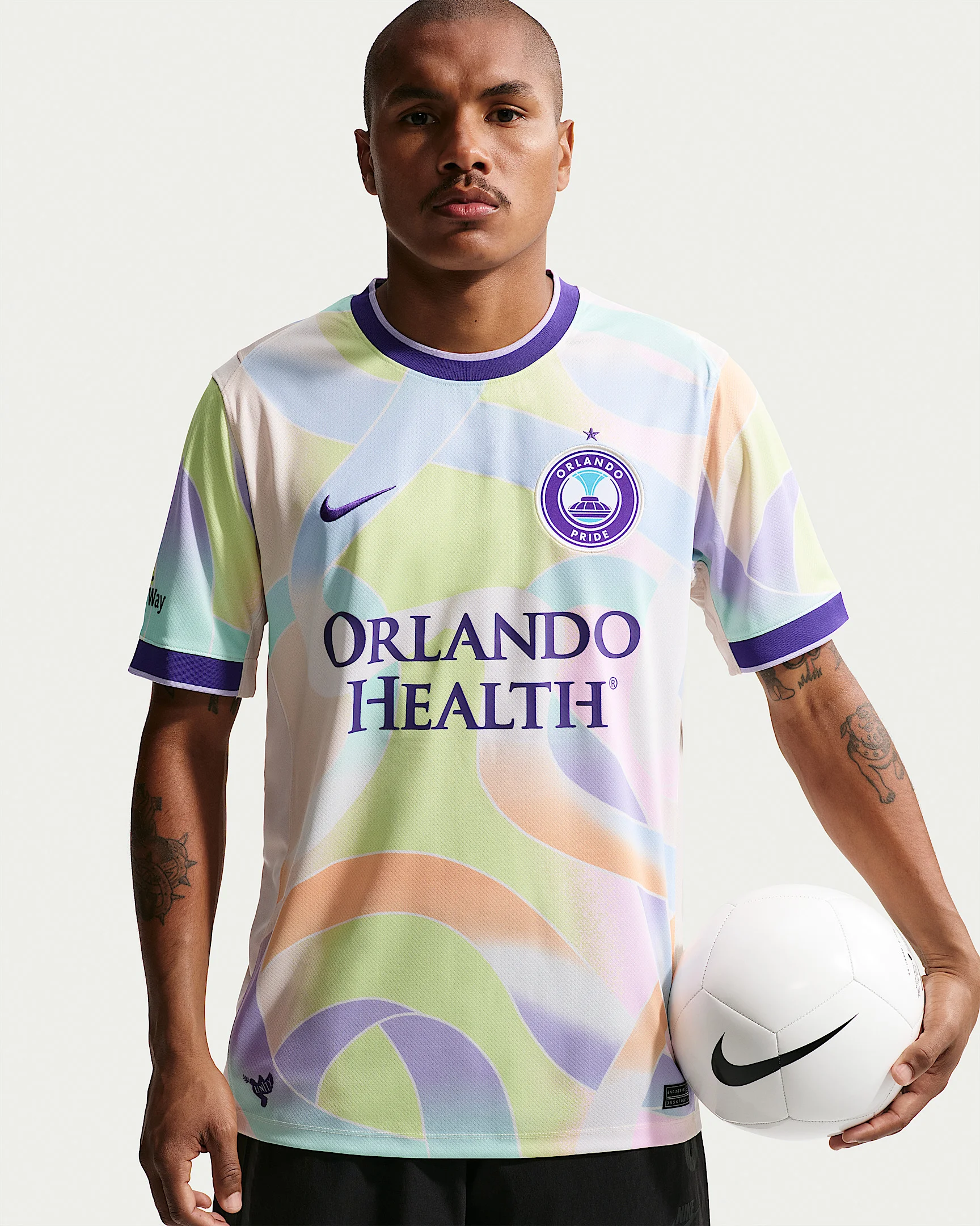 Orlando Pride Men's Nike Dri-FIT NWSL Replica Jersey - 1