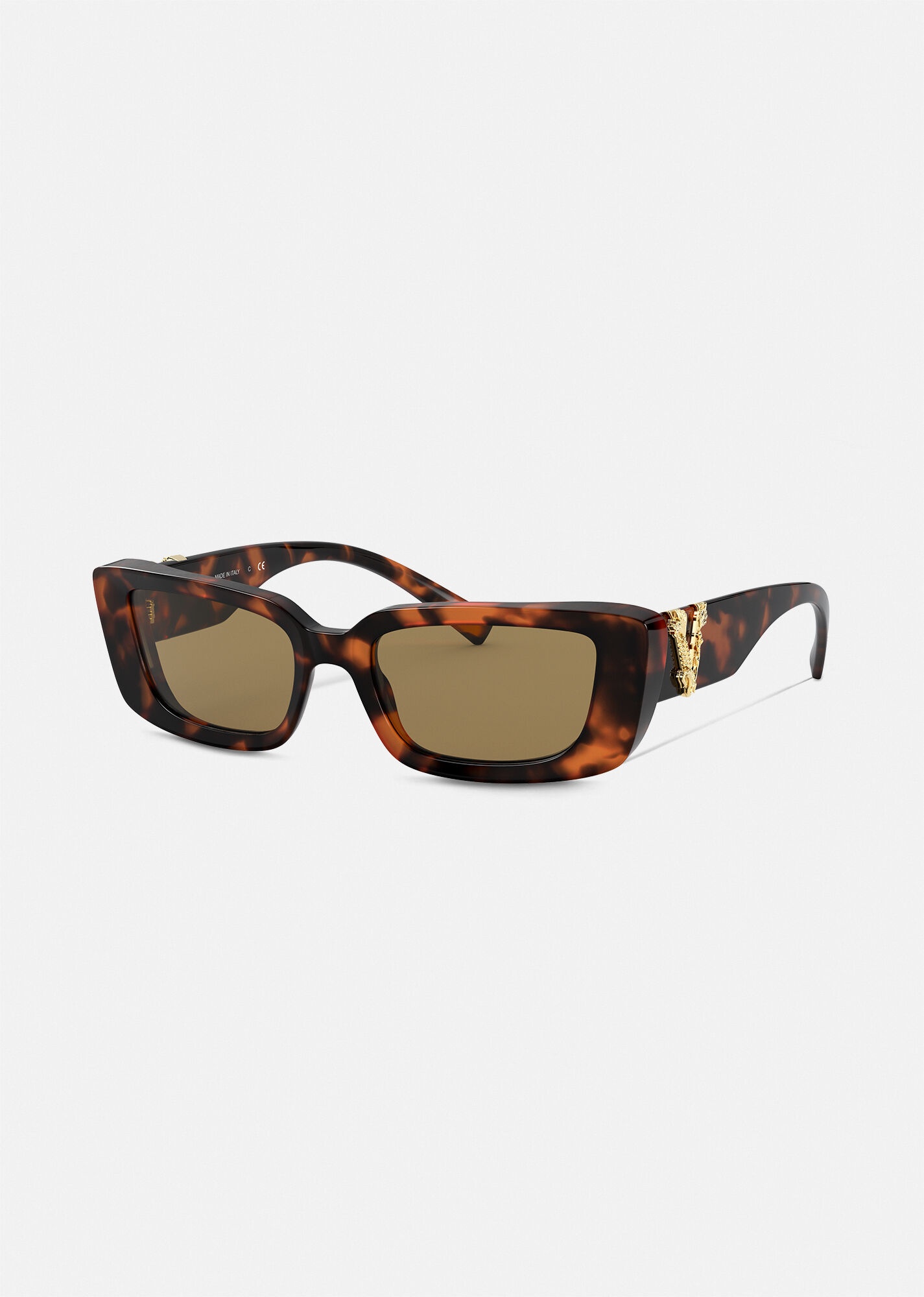 Versace Virtus Rectangular Sunglasses - 1